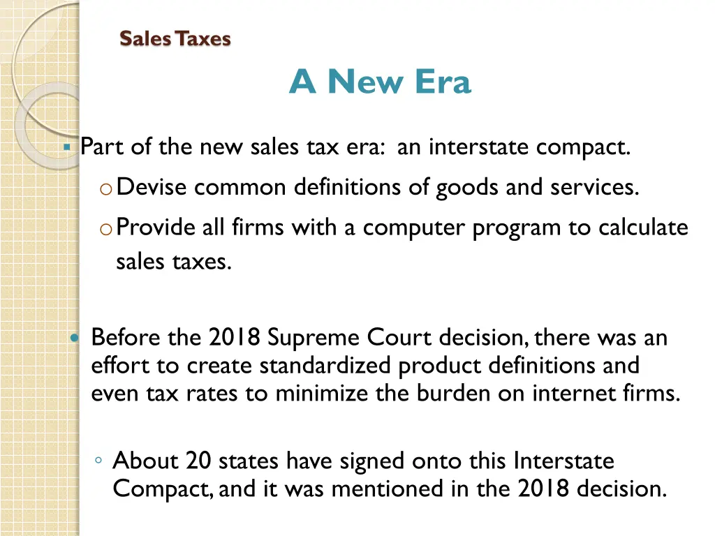 sales taxes 2