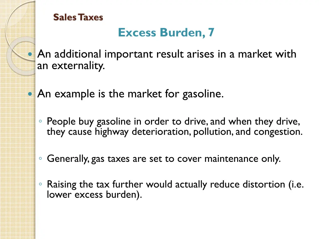 sales taxes 22