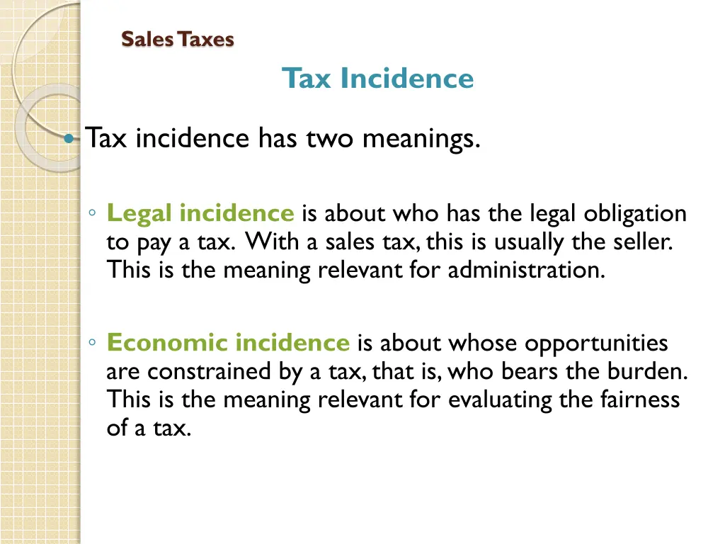 sales taxes 3