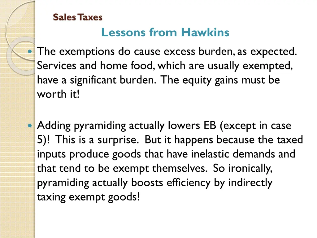 sales taxes 32