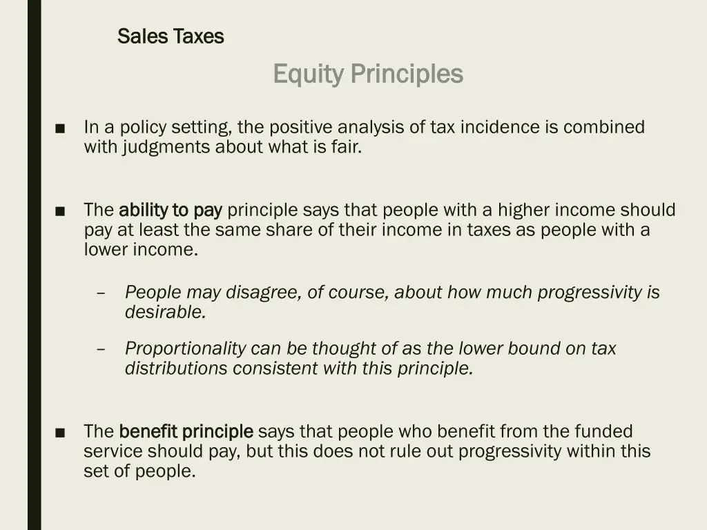sales taxes sales taxes 14