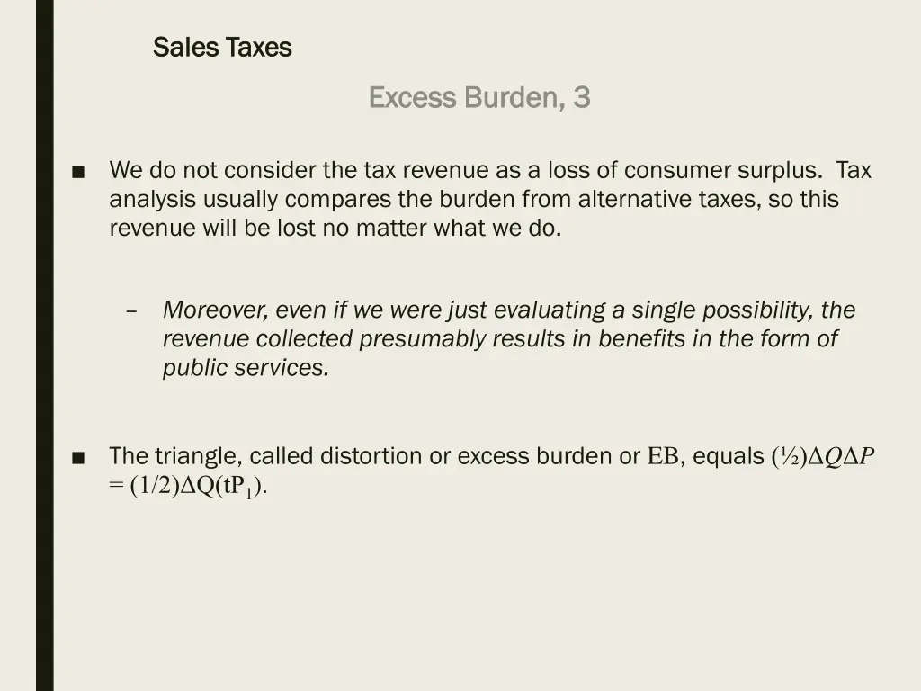sales taxes sales taxes 18