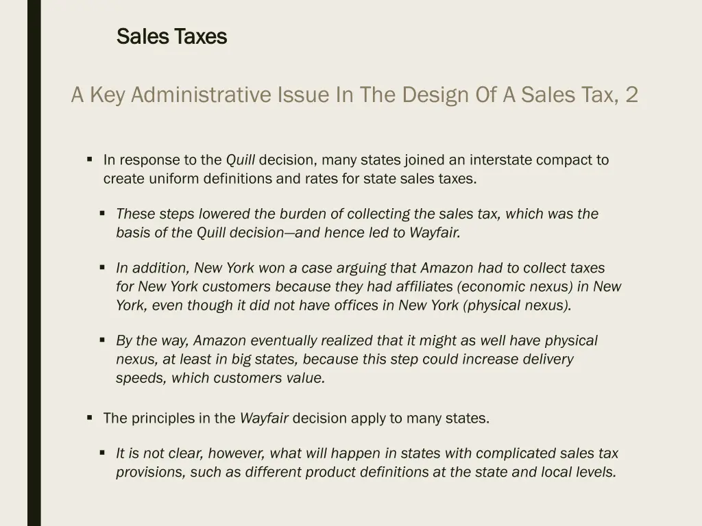 sales taxes sales taxes 3