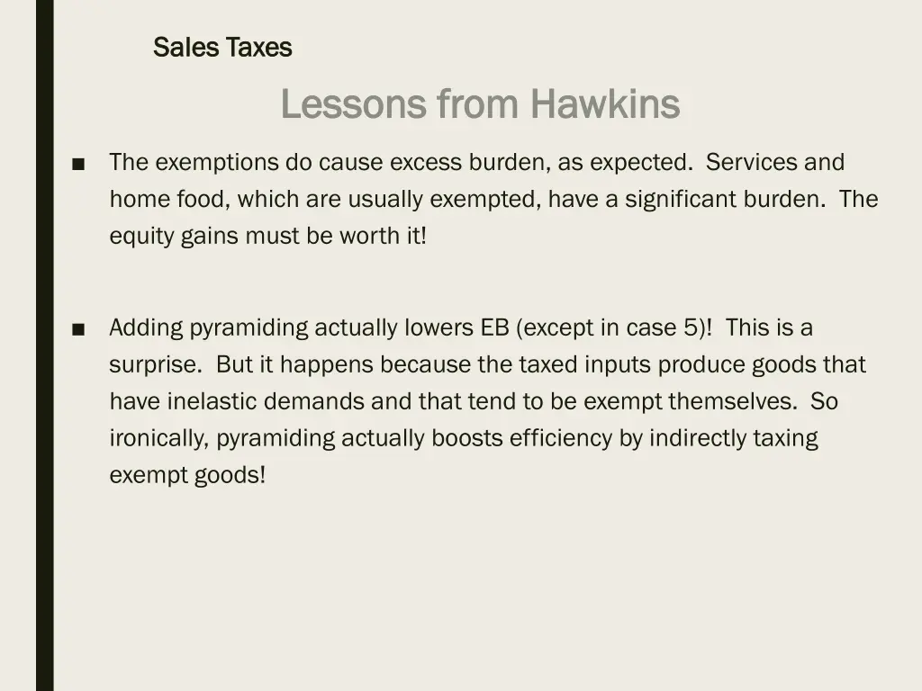 sales taxes sales taxes 35