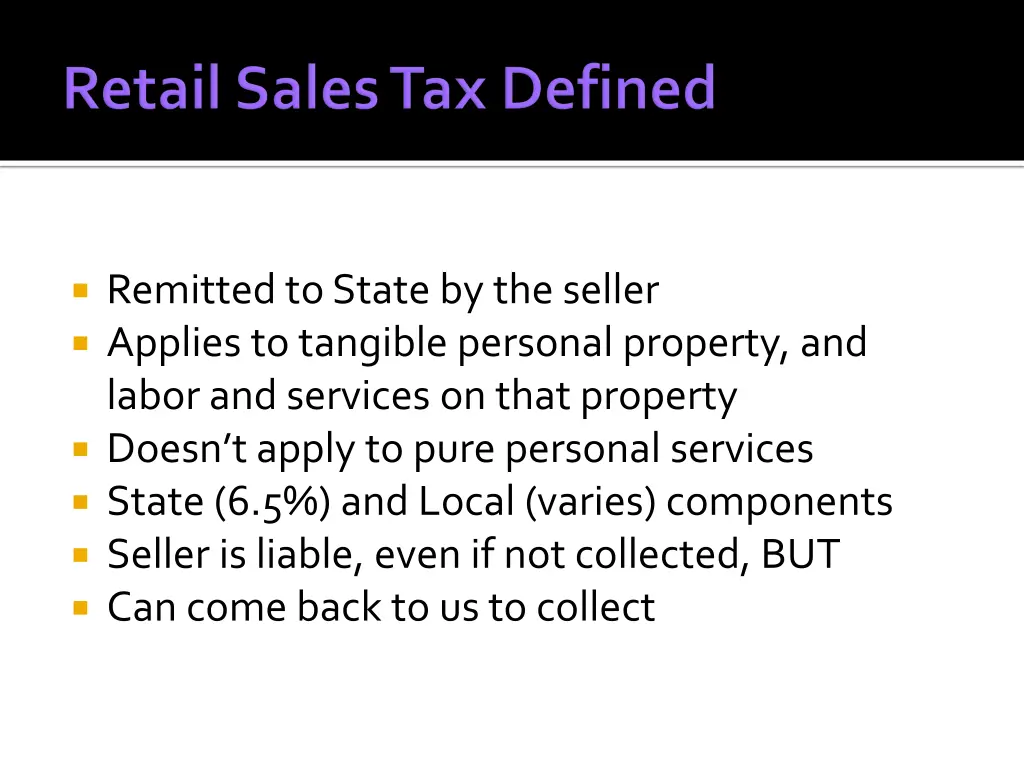 remitted to state by the seller applies