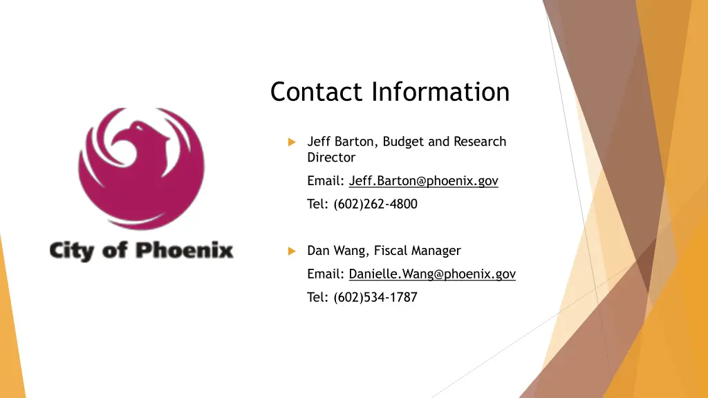 contact information 1