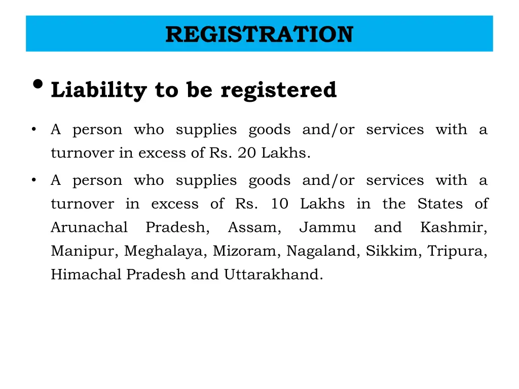 registration