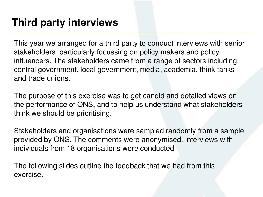 third party interviews 1