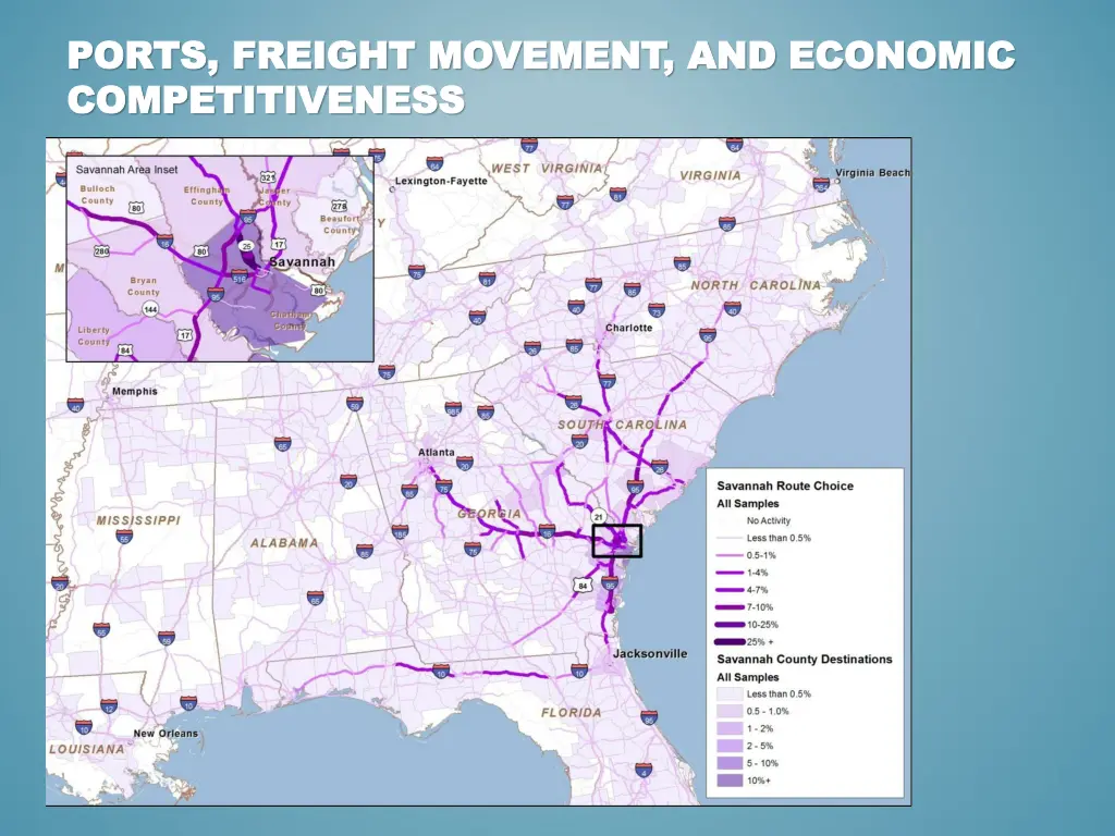 ports freight movement and economic ports freight