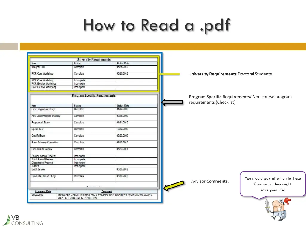 how to read a pdf 7