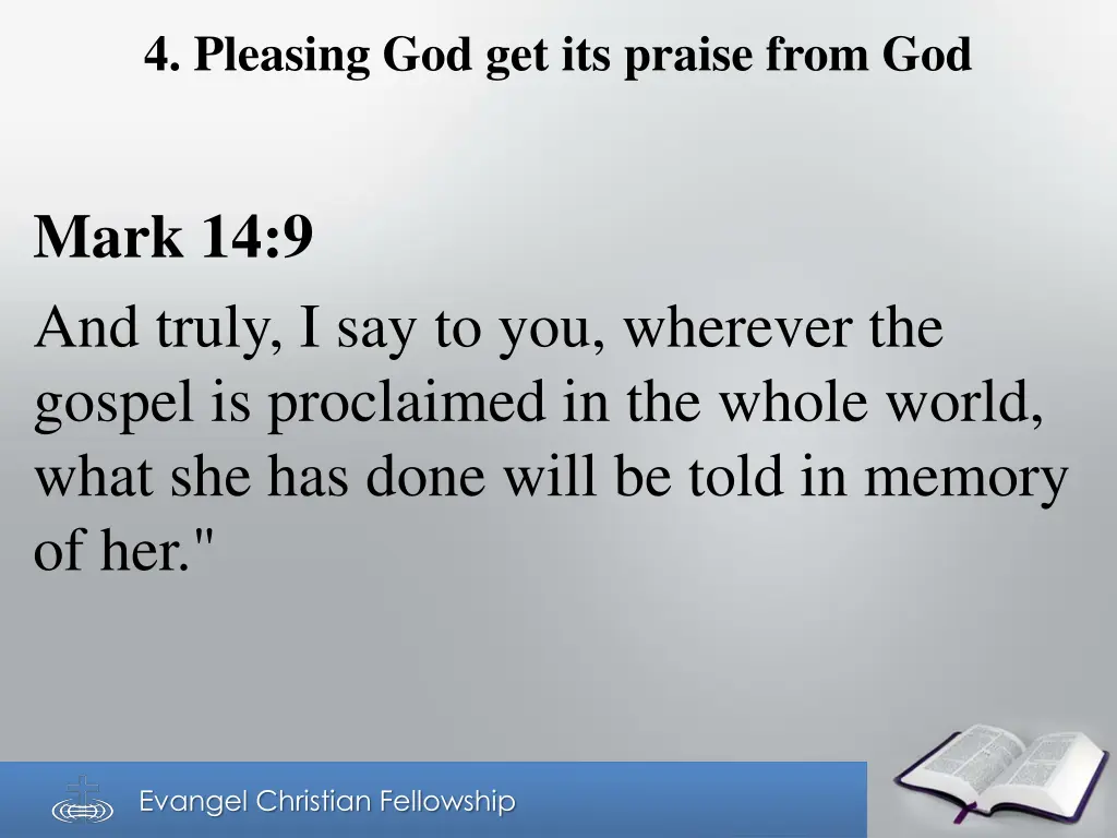 4 pleasing god get its praise from god