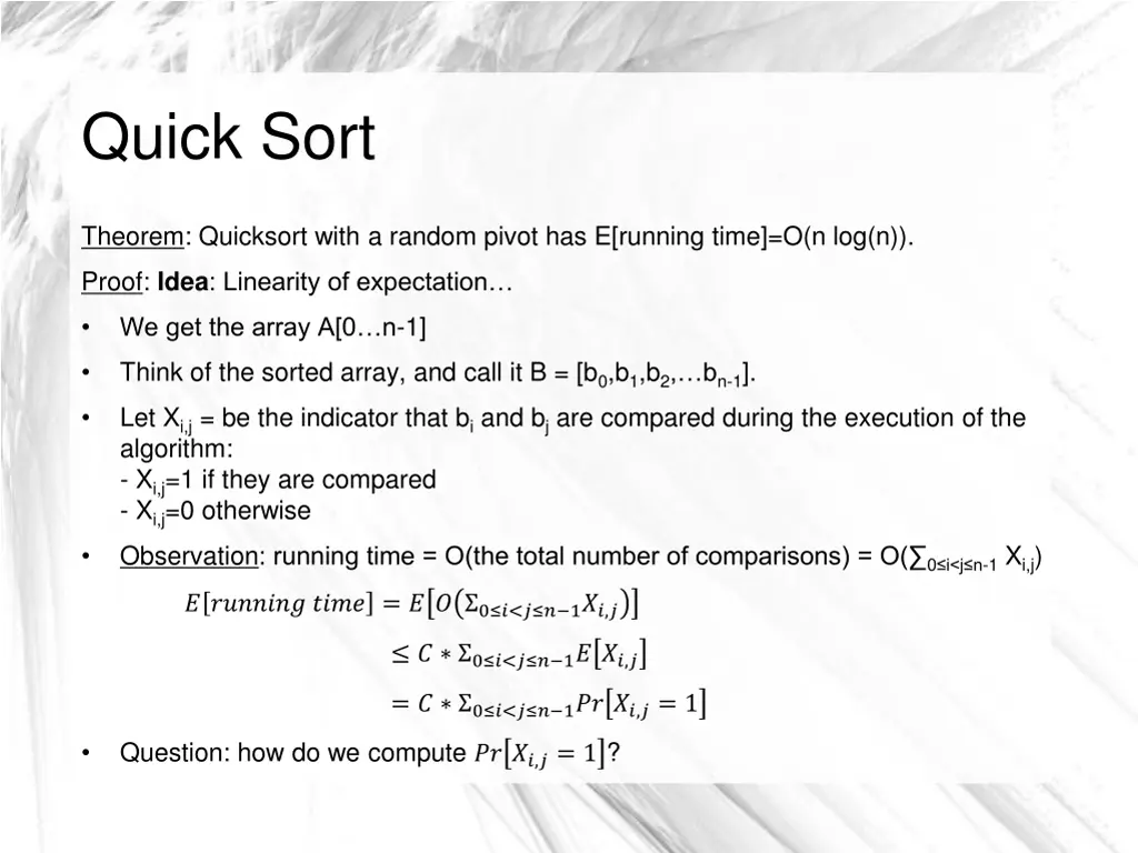 quick sort 4