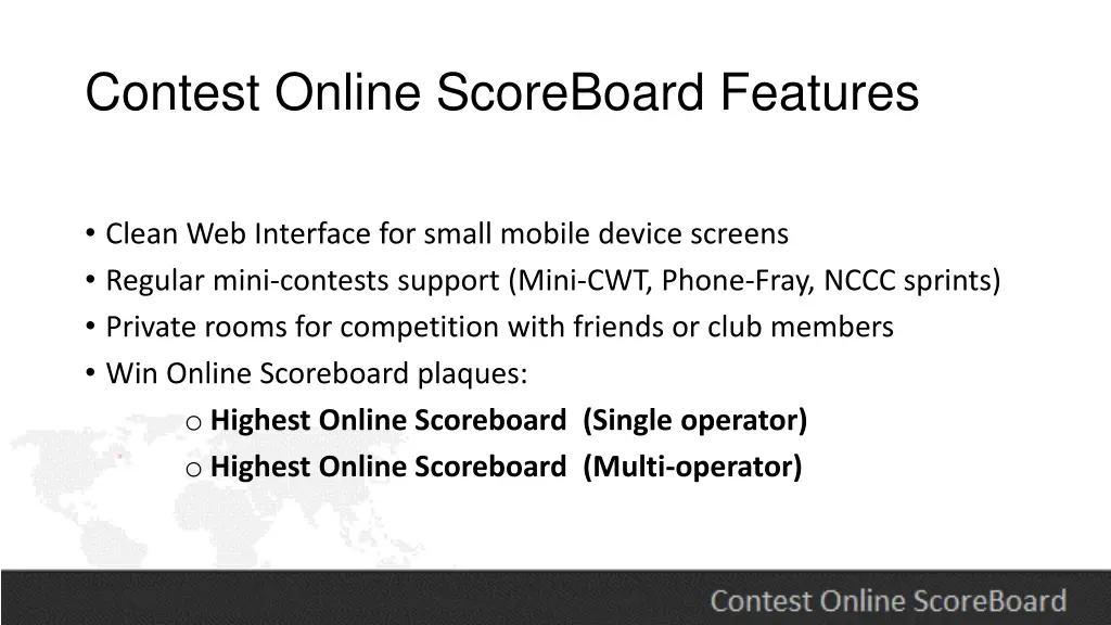 contest online scoreboard features 1