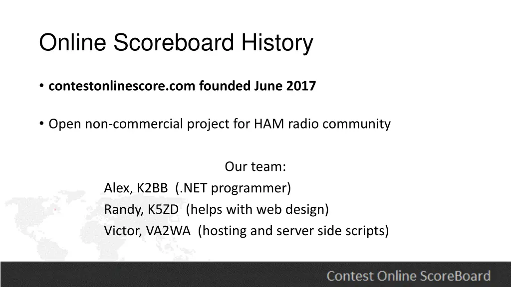 online scoreboard history 3