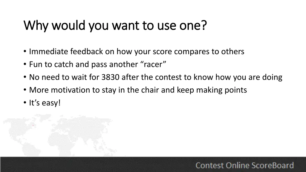 why would you want to use one why would you want