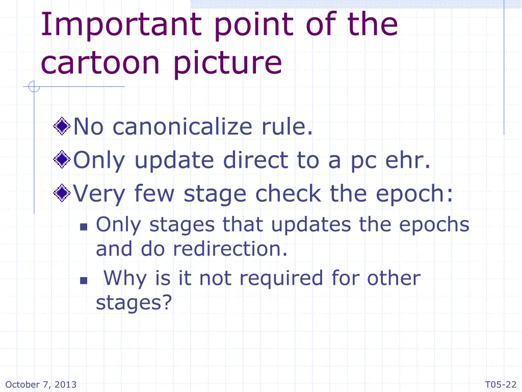 important point of the cartoon picture