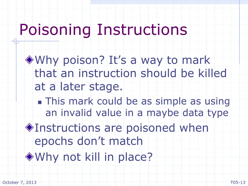 poisoning instructions