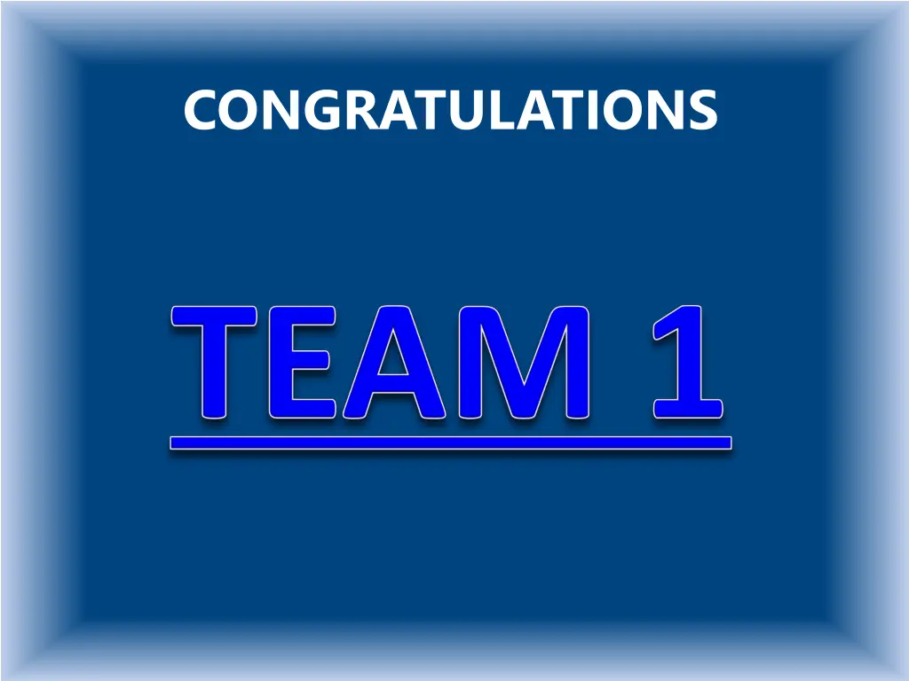 congratulations