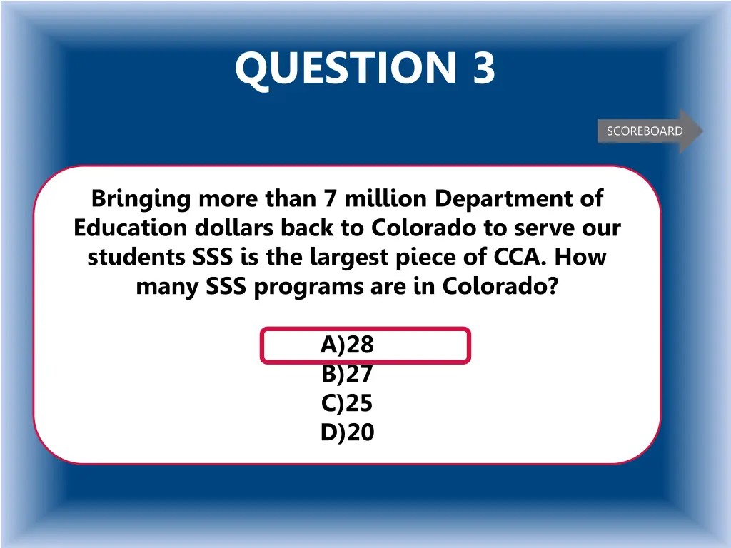 question 3