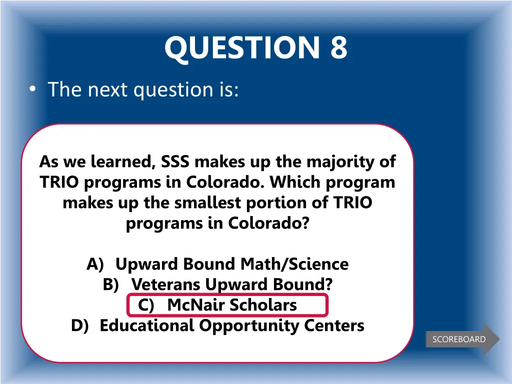 question 8
