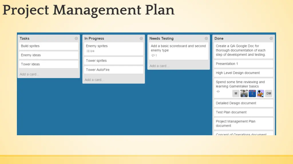 project management plan 1