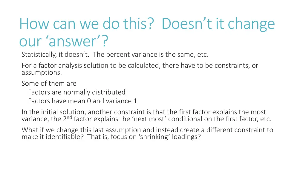 how can we do this doesn t it change our answer