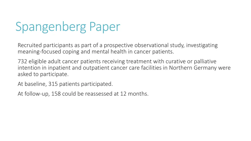 spangenberg paper