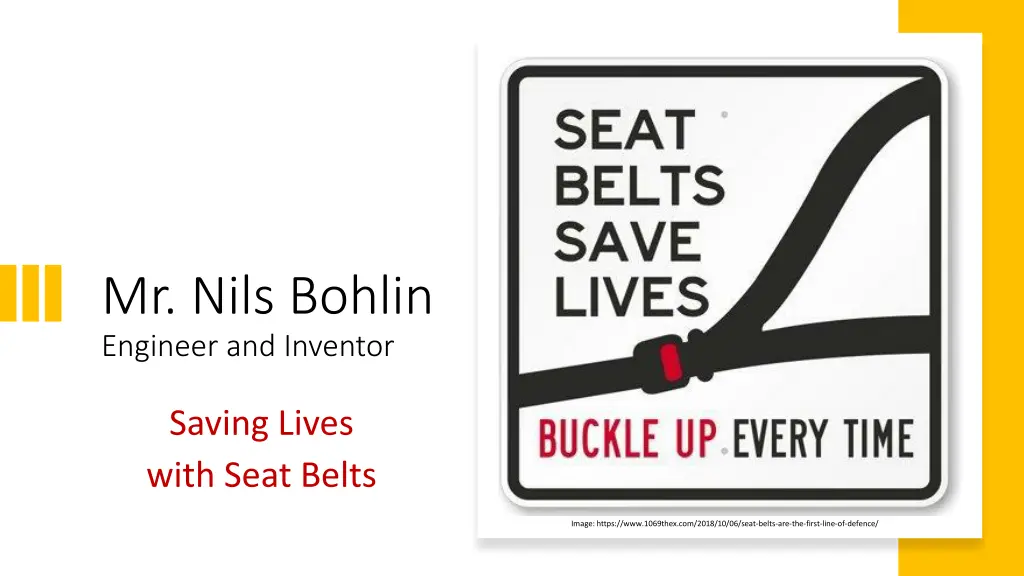 mr nils bohlin engineer and inventor