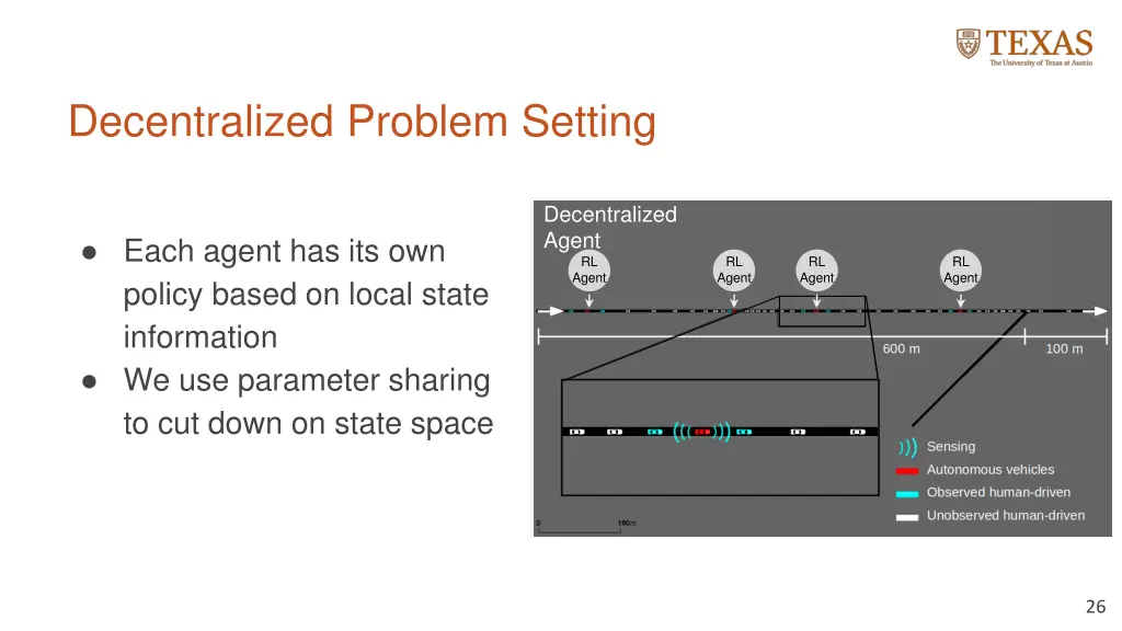 decentralized problem setting