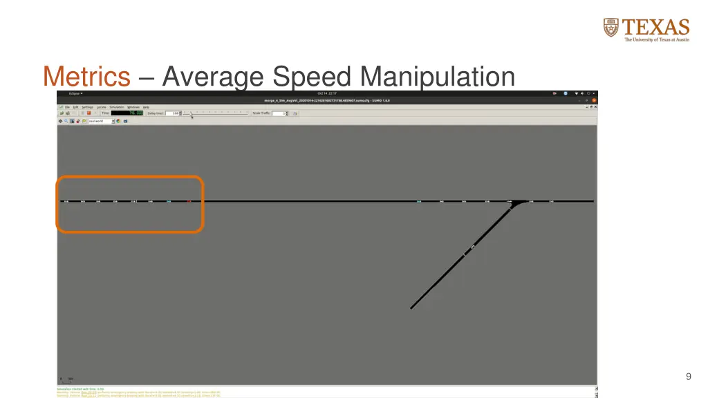 metrics average speed manipulation