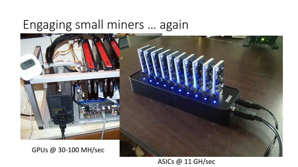 engaging small miners again