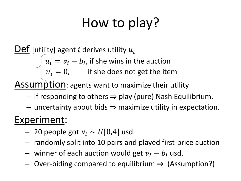 how to play