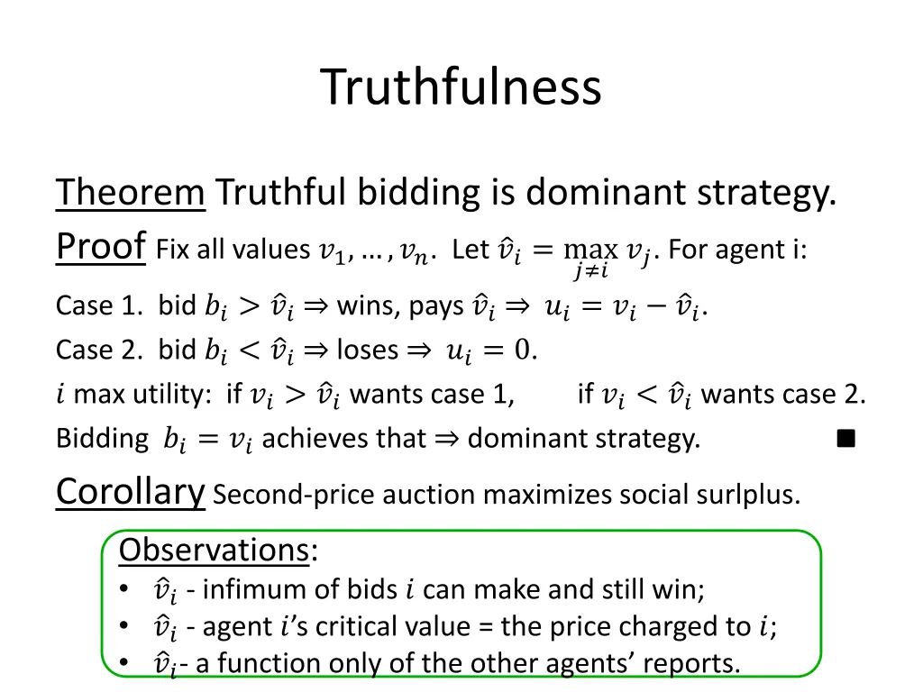 truthfulness