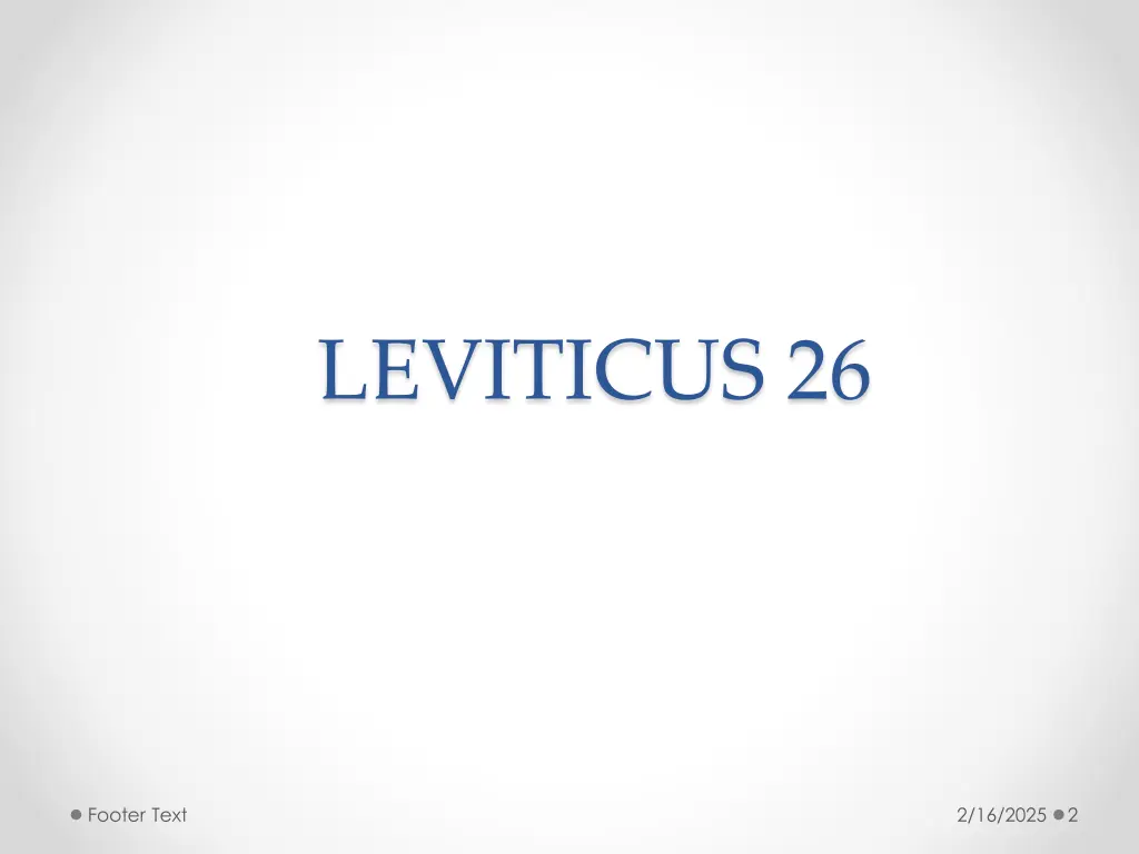 leviticus 26