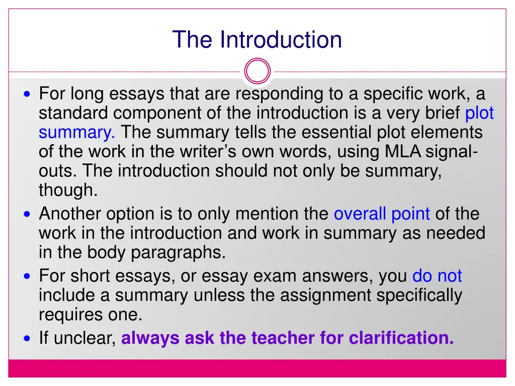 the introduction 2