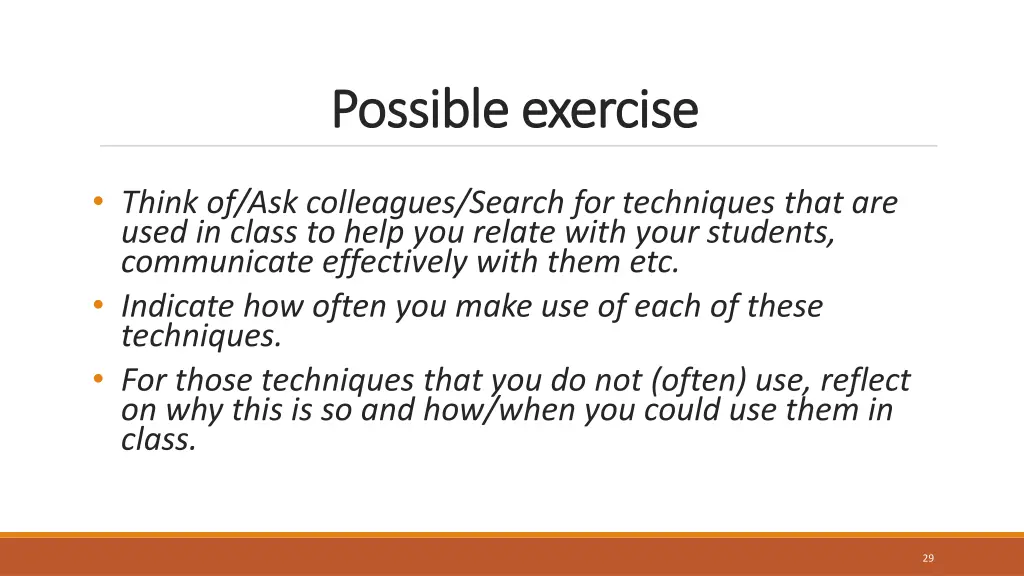 possible exercise possible exercise 2