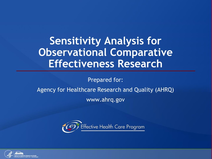 sensitivity analysis for observational