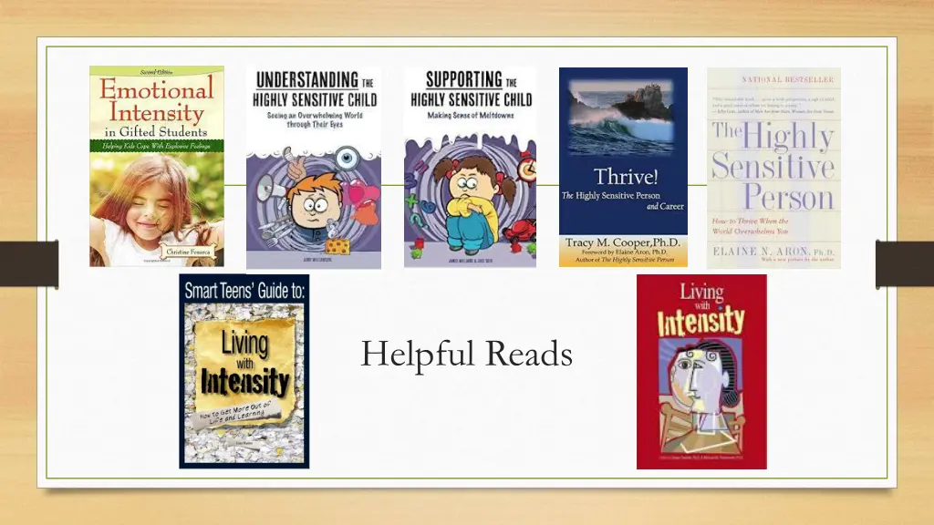 helpful reads