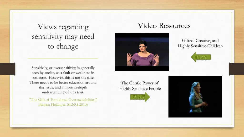 video resources