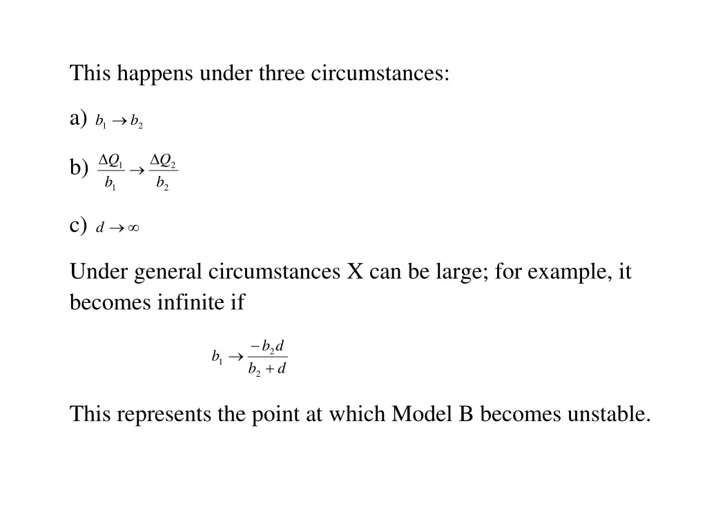 this happens under three circumstances