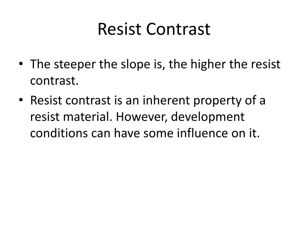 resist contrast 1