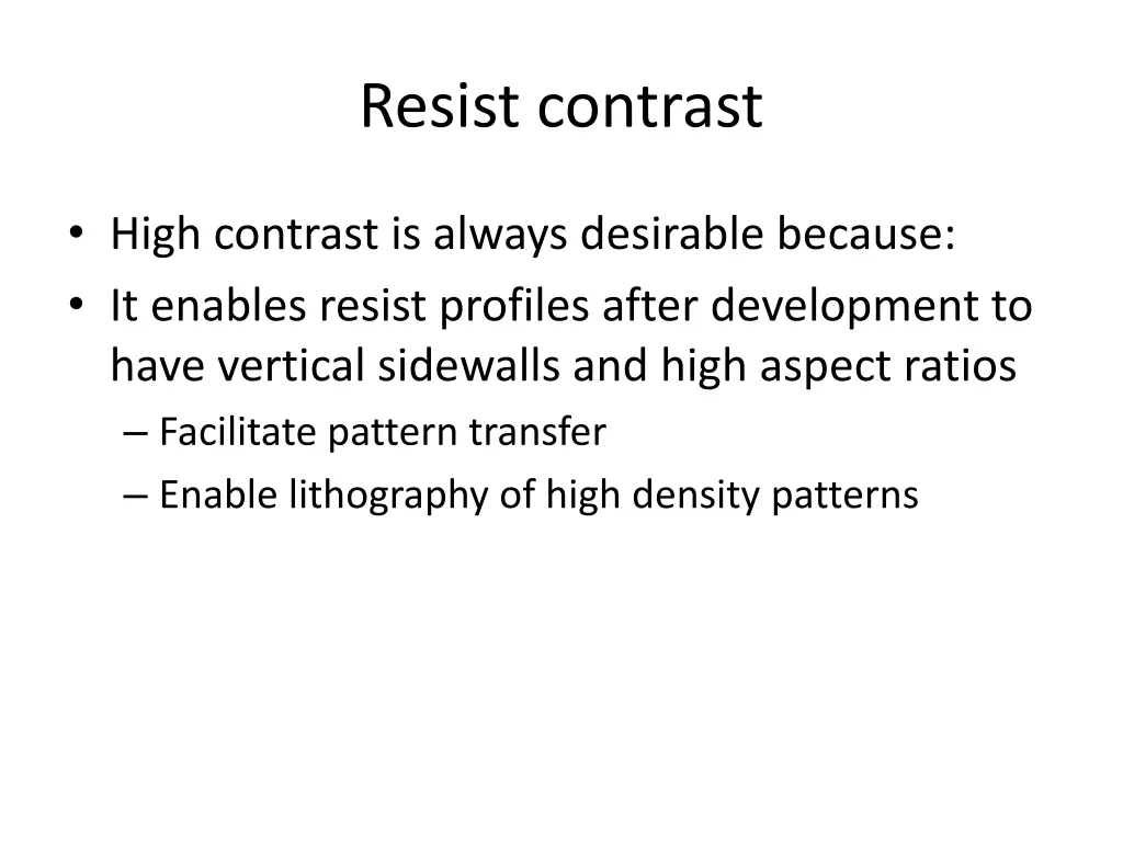 resist contrast 4