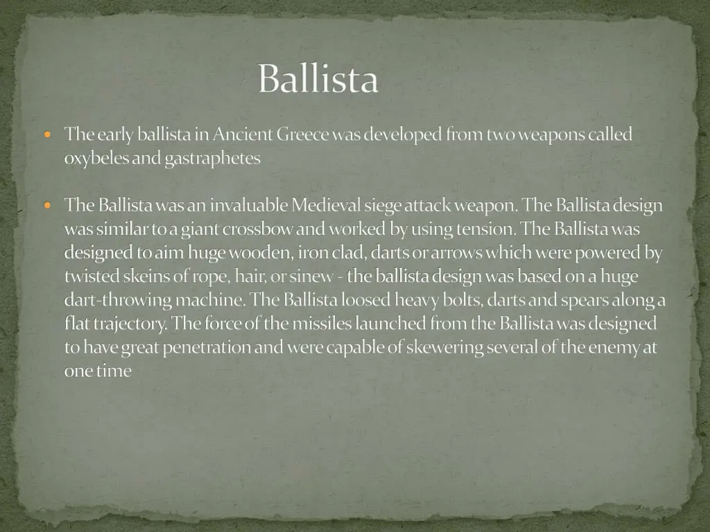 ballista
