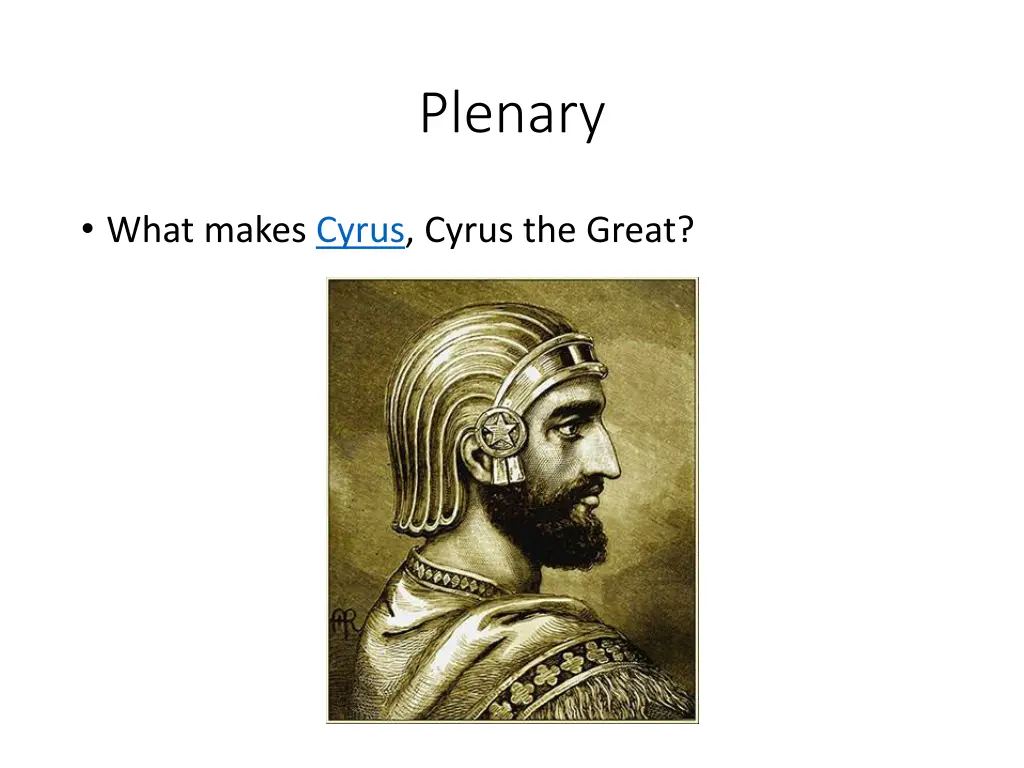 plenary