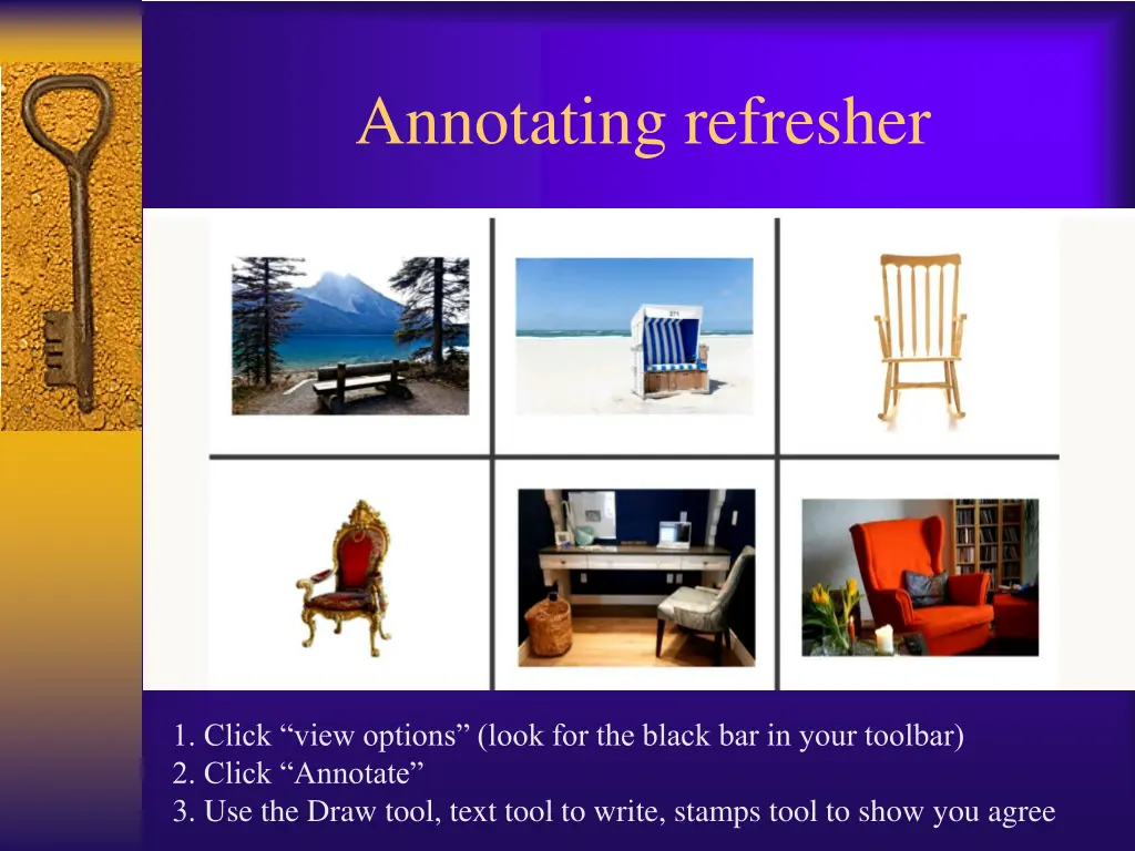 annotating refresher