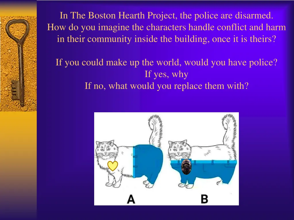 in the boston hearth project the police