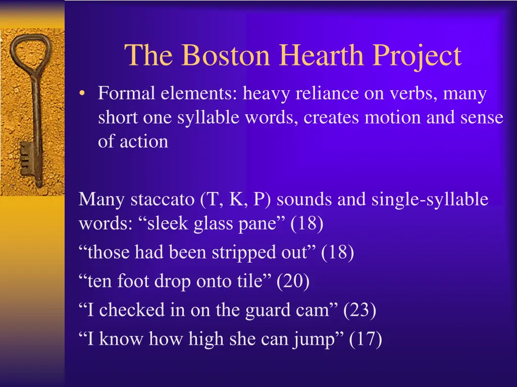 the boston hearth project formal elements heavy 1