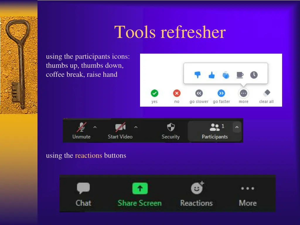 tools refresher