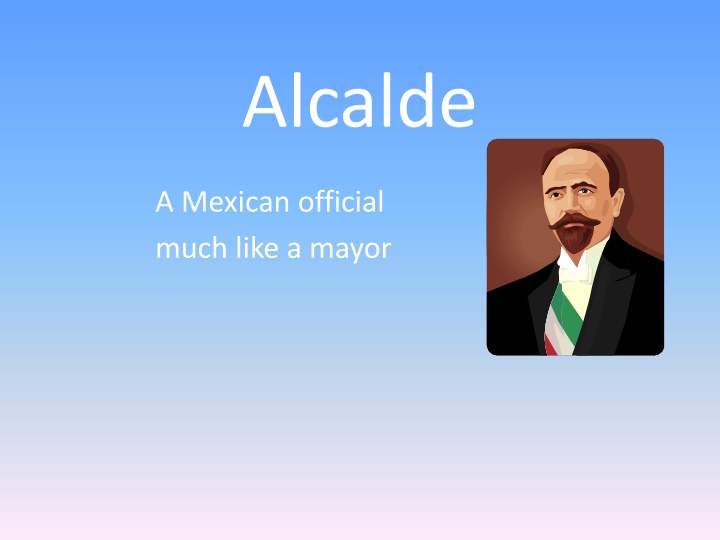 alcalde