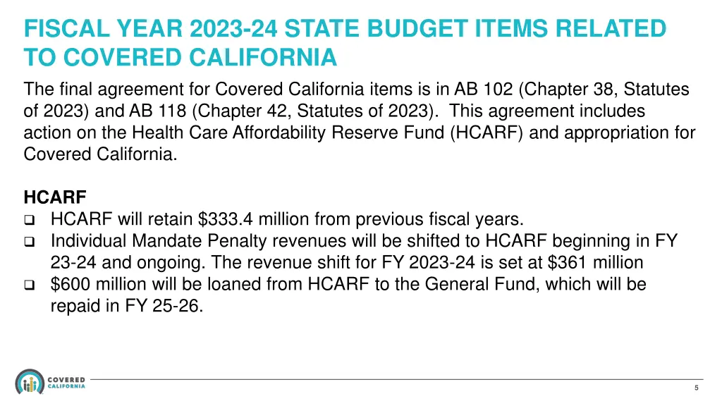 fiscal year 2023 24 state budget items related